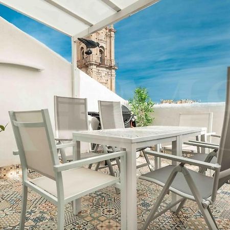 Private Terrace, Barbecue & Cathedral View By Rems Apartment Malaga Luaran gambar